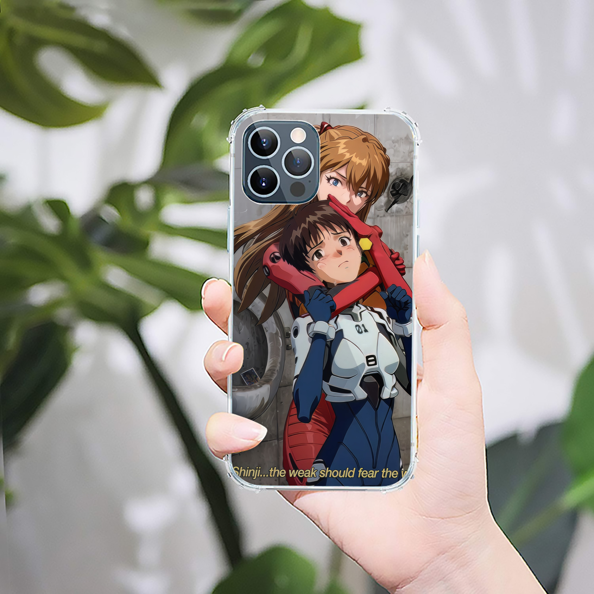 （画像用） EVA 新世紀エヴァンゲリオン 【iPhone 12シリーズ対応】透明スマホケース（クリアソフトケース）